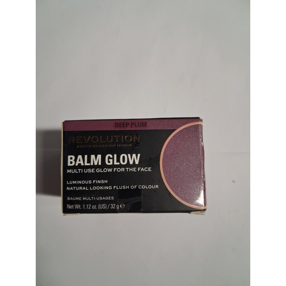 Revolution, Balm Glow, Multi-Use Balm for Cheeks, Eyes & Lips, Buildable Form...